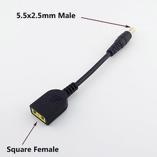 5.5mm x 2.5mm Male Power Charger Converter Adapter Cable for Lenovo ThinkPadX1