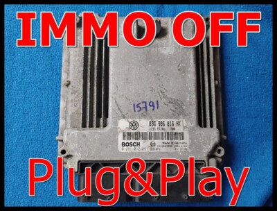 VW Touran 2.0 IMMO OFF/PLUG&PLAY 0281012251 03G906016HK DEU-2 Arbeitstage