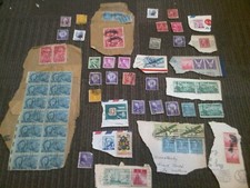 Stamp Collection of Foreign Stamps USA U.S.A. America