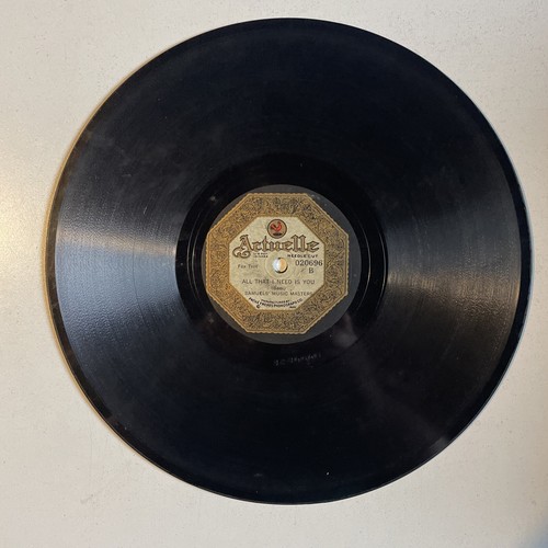 10" 78 RPM-Ernest Hussar-Persianna/Samuels' Music Masters-All That I Need Is You - Picture 4 of 4