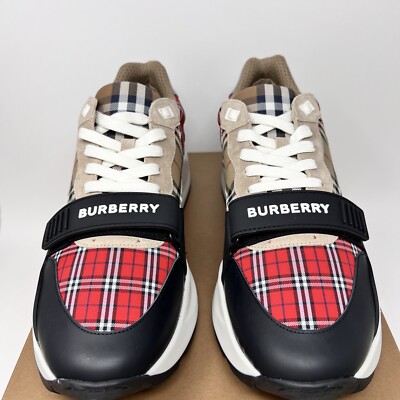 Burberry Ramsey Check Men's Sneakers Size 45 EU / 12 US