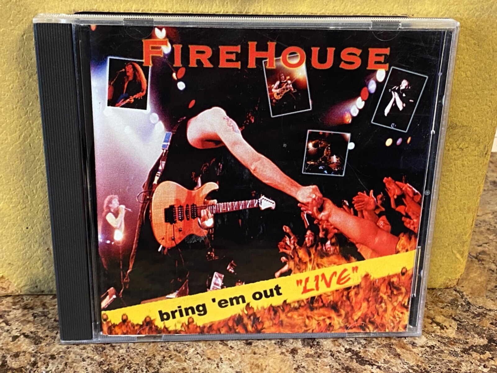 Firehouse – Bring 'em Out Live CD Spitfire 2000 VG+ [hair glam metal ...