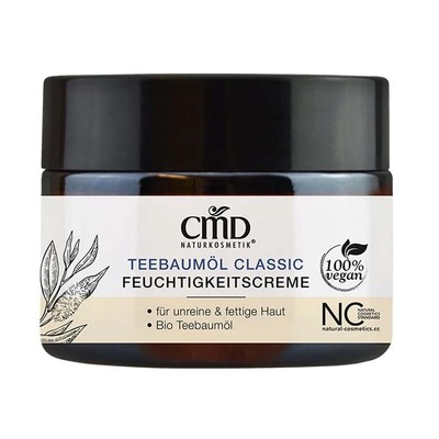 Teebaumöl - Feuchtigkeitscreme 50ml | CMD NATURKOSMETIK