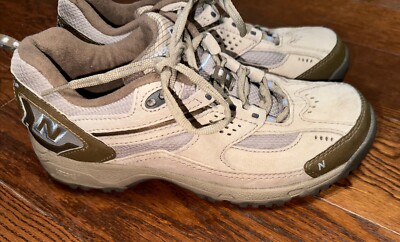 New Balance 643 All Terrain Beige Suede Hiking Trail Shoes Women  NICE