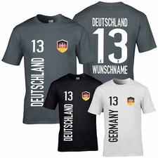 FanShirt DEUTSCHLAND Trikot Kinder Druck Numm...