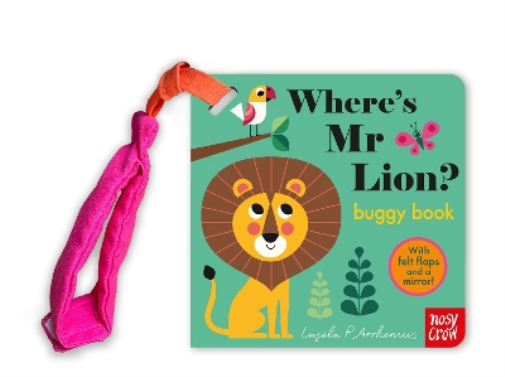 Where's Mr Lion? (Libro di cartone) Felt Flaps
