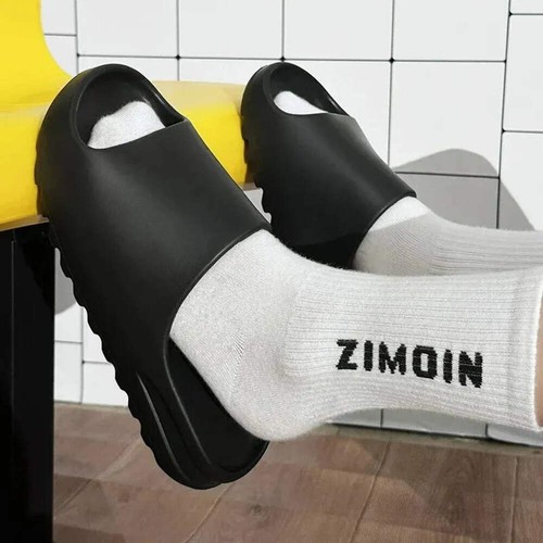 Summer Women Slippers Men Sandals Casual Beach Shoes Soft Bottom Slides Thick Pl