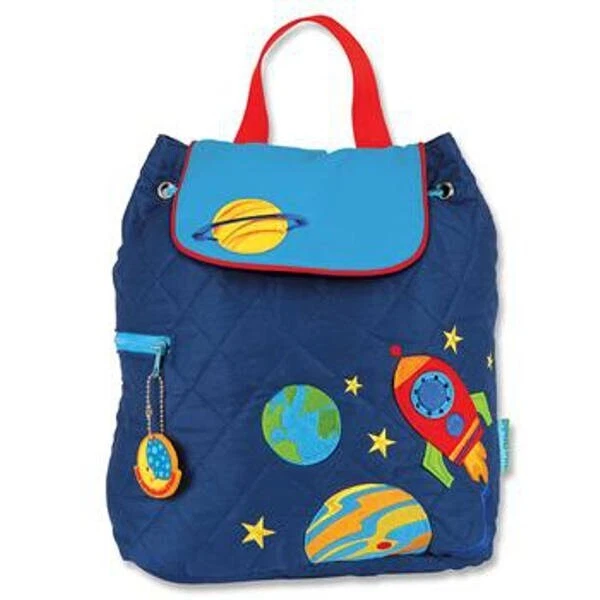Mochila Para Niña Textil Brillos Color Verde Menta - Cloe Factory Store