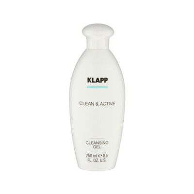 KLAPP KLCLACCLG1 /CLEAN & ACTIVE CLEANSING GEL 8.5 OZ (250 ML)
