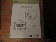 Stampin' Up You're Lovely stamp set great condition