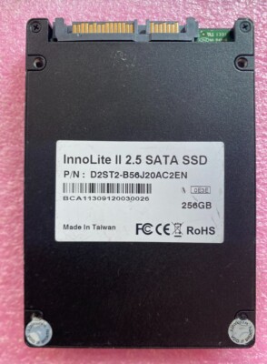 InnoDisk InnoLite II 256GB FiD 2.5'' SATA SSD D2ST2-B56J20AC2EN Flash in Disk SSD
