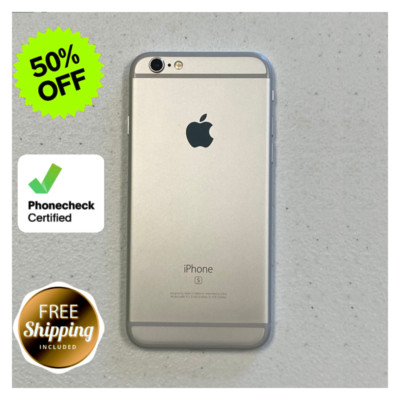 Apple iPhone 6s 16GB-32GB-64GB-128GB - Silver, Gold, Gray - Verizon, Unlocked