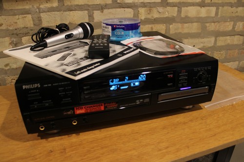 PHILIPS CDR-785/17 CD Recorder/3 CD changer W/remote,,serviced,,Fully Functional - Picture 13 of 15