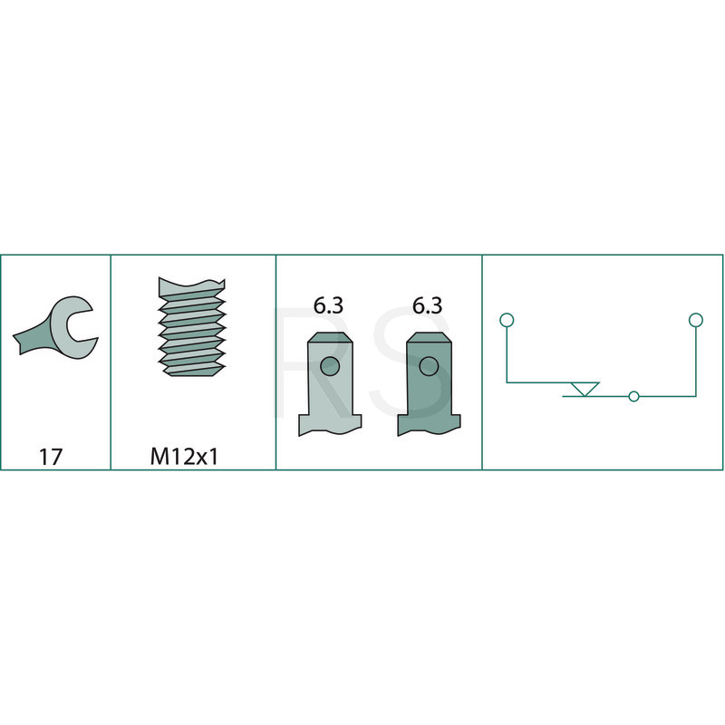 Hella Bremslichtschalter Öffner M12x1 – 6DF 0032 Produktbild-Vorschau 4