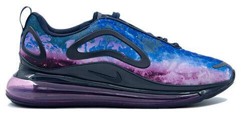purple and blue air max 720
