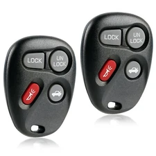 2 Key Fob Remote Replacement for 1997 1998 1999 2000 GM 10246215 ABO0204T