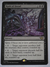 Rush of Dread, Outlaws of Thunder Junction NM x 1 MTG 
