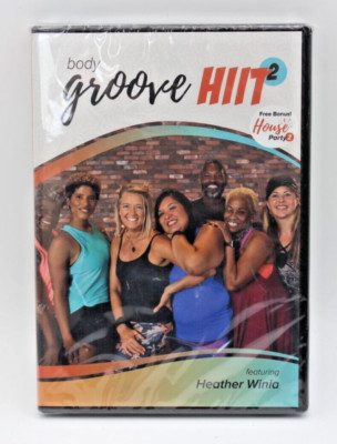 Body Groove HIIT  2 Heather Winia Workout 4 (DVD) - NEW (Seal damage)