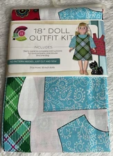 Daisy Kingdom Creative Cuts 18" AG Doll Outfit Kit Fabric Panel Springs 2010