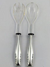 Salatbesteck 100 versilberte Griffe Vintage von 1955