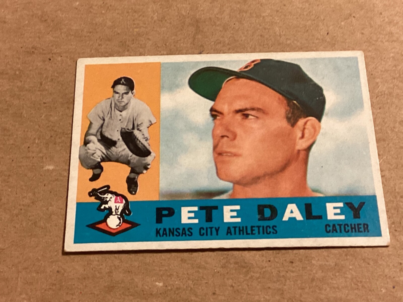 1960 Topps Baseball Card Set Break 108 Pete Daley EX+ Lite Corner