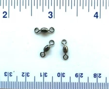 1000 GT Super Strong Black Nickel Crane Swivels Size 7 - 50# Test