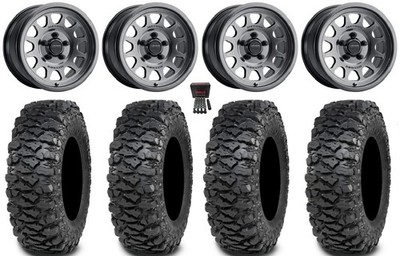 Method 414 15''Wheels Gr +13mm 32''Savage XT Sticky Tires UForce U10 Pro/U10XLPro