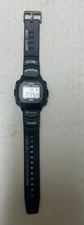 CASIO F-108WH Unisex Black Digital Chronograph Watch