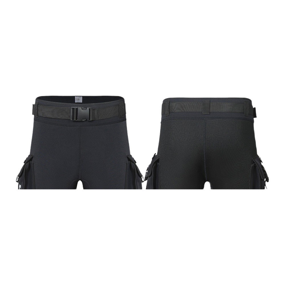 FILA Pantaloncini da immersione uomo 3 mm con doppie tasche laterali per surf e canottaggio