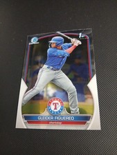 Gleider Figuereo 1st Chrome Prospect Rookie 2023 Bowman Card #BCP-59 Rangers