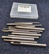 17 PIECES Round Leather Hole Punch Tool 0.5-7mm Metal Hollow Hole Punching