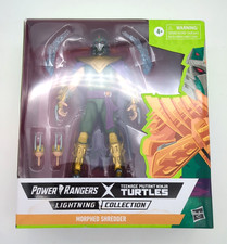 MORPHED SHREDDER TMNT Power Rangers X TMNT Turtles Hasbro Figure Bad Box Deal