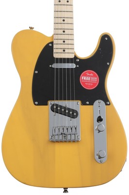 Squier Sonic Telecaster Electric Guitar - Butterscotch Blonde