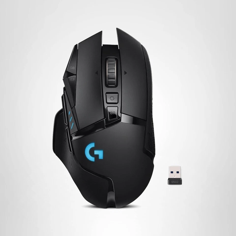 Logitech G502 Lightspeed Wireless Gaming Mouse - *NEW Hero 25K 25,600 DPI RGB - Image 4 of 4