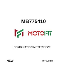 Genuine 1992-1998 Mitsubishi Montero Combination Meter Bezel Mb775410
