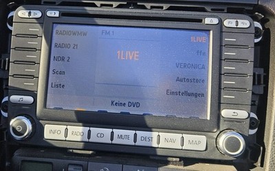 VW DVD NAVIGATION 1K0 035 198 C MFD2 GOLF EOS PASSAT TOURAN