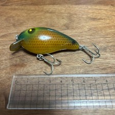 Jim Rogers Big Jim Old Fishing Lure Floater Gold Used in Good Condition