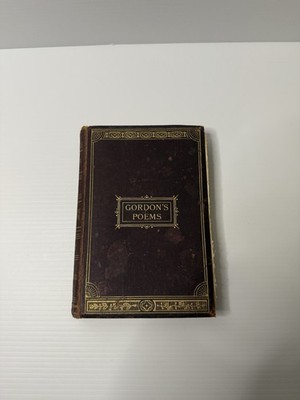 Poems by Adam Lindsay Gordon c.1910 Leather Gold Edges A. H. Massina & Co