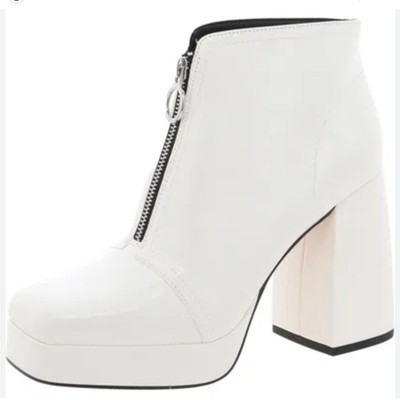Katy Perry collection The Uplift Bootie Womens Zipper Faux Leather size 9