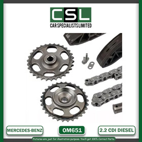 Mercedes-Benz B C E S V Class OM651 CDI Diesel Engine Piston Connecting Rods X4 Conversion