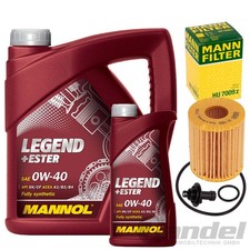 MANN ÖLFILTER SATZ passend für TOYOTA RAV COROLLA VERSO E12 AVENSIS T27 25 AURIS