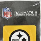Vtg RainMate II NFL Licensed Pittsburgh Steelers Football Hooded Rain Poncho NEW — photo 5