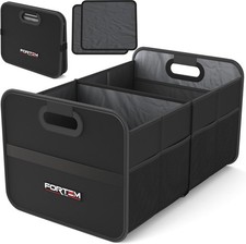 Organizador De Almacenamiento Para Maletero De Coche Suv, Plegable, Fondo An...