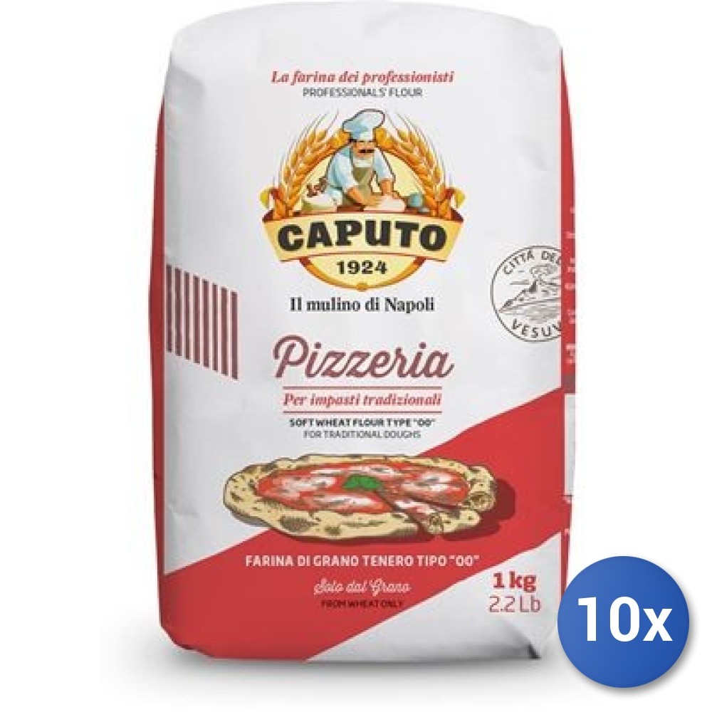10X Multipack Caputo 00 Pizza Flour 2.2 Lbs