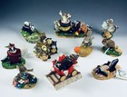 10-pc Charming Tails Figurines Fitz & Floyd w Special Editions & Club Exclusives