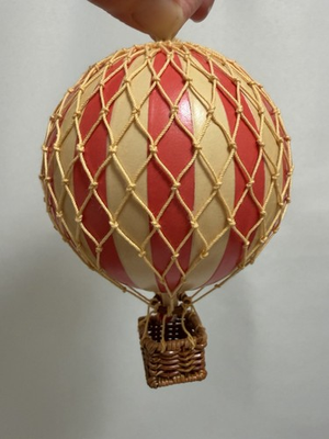 #ad #ad Floating The Skies Hot Air Balloon Model in Red Great Condition $29.50
