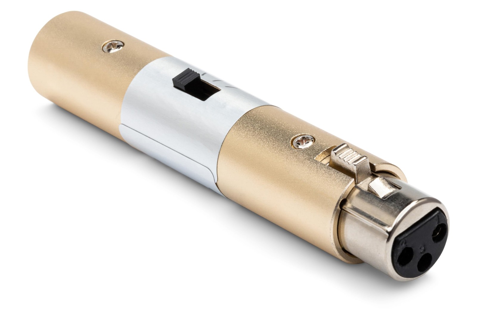 Atténuateur pour microphone XLR compact modèle ATT-448 pour prise de son de cuivres