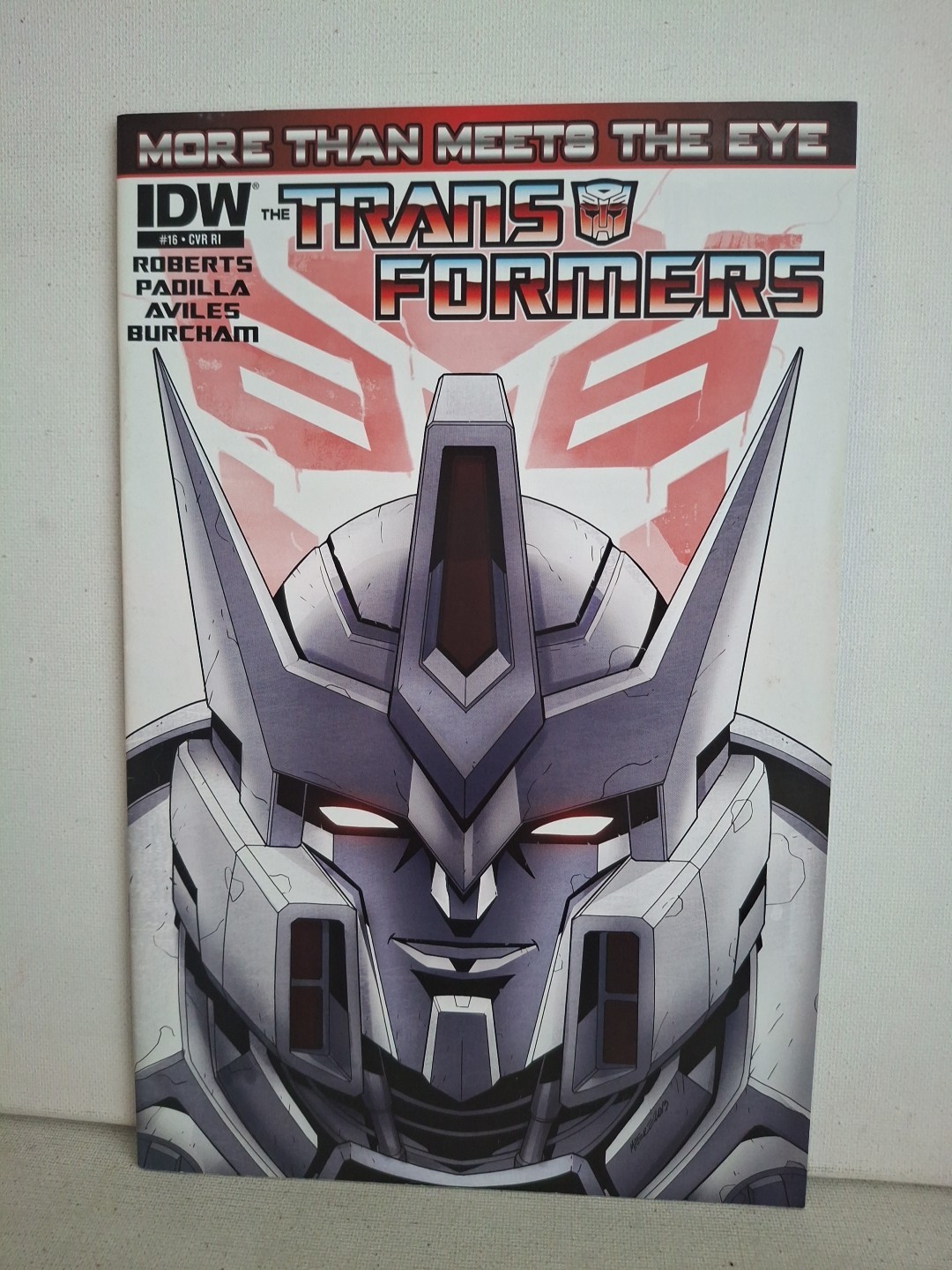 Transformers More Than Meets The Eye #16 RI Variant Cover 1:10 IDW Comics 2013
