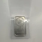 1 oz .999 Fine Silver Bar Liberty Design 1 Troy Ounce Silver Bullion