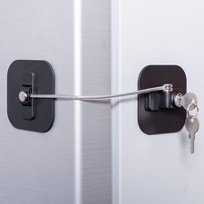 Refrigerator Lock,Fridge Lock with Keys,Freezer Lock and Refrigerator Lock for C